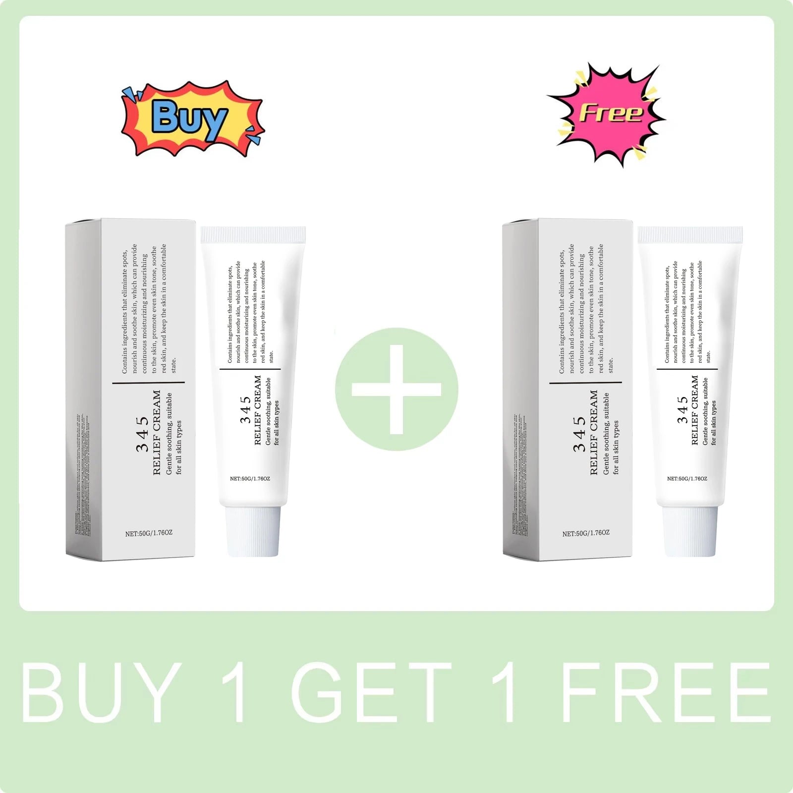 Soothing Relief Cream – Redness Relief & Brightening 50g