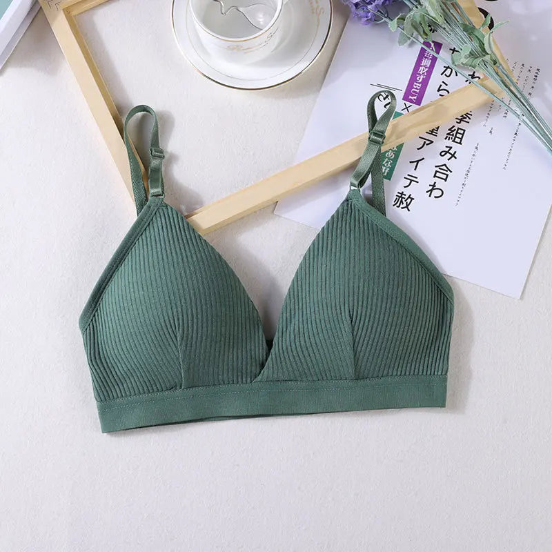 Sleeveless Sports Bra – Adjustable Strap Crop Top