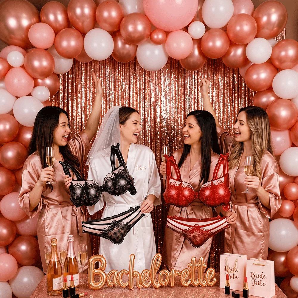 Bachelorette Party Foil Balloon Decorations